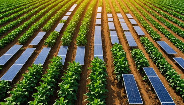 L'agrivoltaïsme : maximiser les cultures et l'énergie solaire